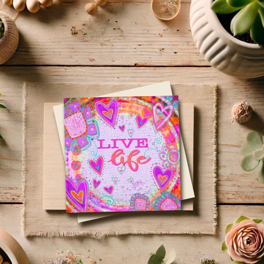 Carte "Vie Vie"Inspiribilité