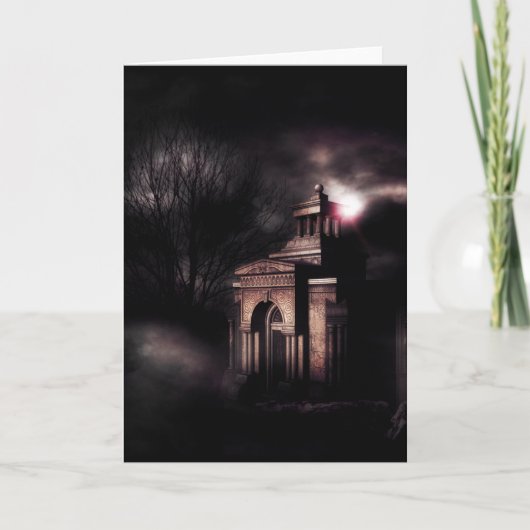 Carte Vieille crypte dans la forêt noire (Devant)