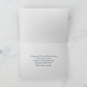 Carte vieille grange bleue sympathie (Intérieur)