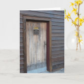 Carte Vieille porte au moulin (Fleur jaune)