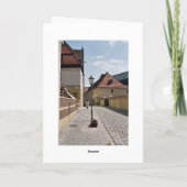 Carte Vieille promenade de ville (Dos)