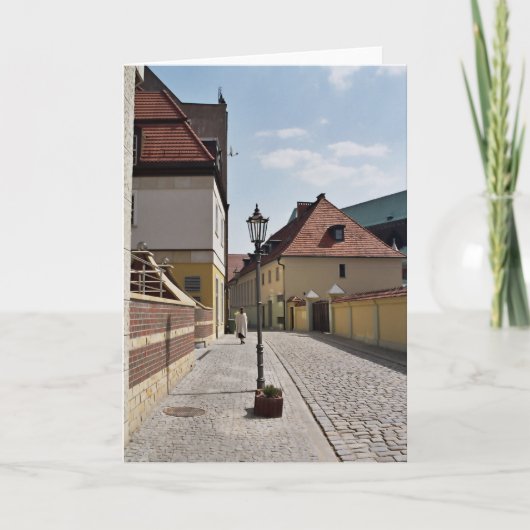 Carte Vieille promenade de ville (Devant)