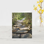 Carte Vieille rivière de cuivre de Copperhill Tennessee (Fleur jaune)