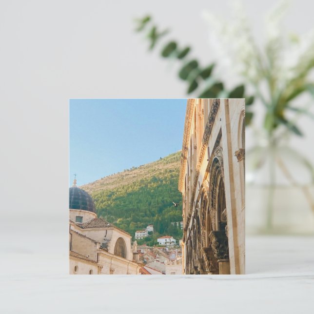 Carte Vieille ville de Dubrovnik (Debout devant)