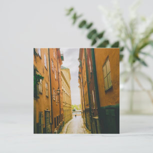 Carte Vieille ville historique, Gamla Stan, Stockholm, S