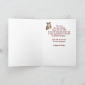 Carte Vieillesse amusante, sur la colline Chouette d'ann (Intérieur)