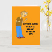 Carte vieillir (Fleur jaune)