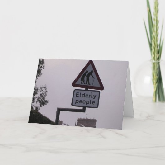 Carte Vieillir (Devant)