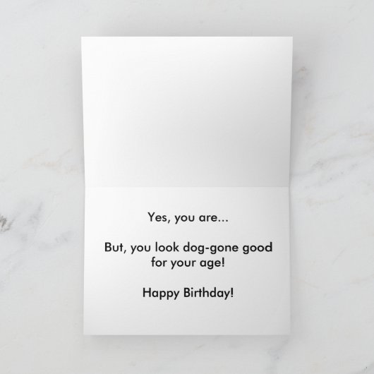 Carte Vieillir ? (Intérieur)