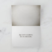 Carte Vielle grange photo pour l'anniversaire (Intérieur)