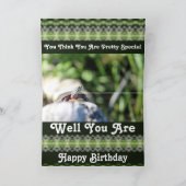 Carte Vielle tortue sauvage (Intérieur)