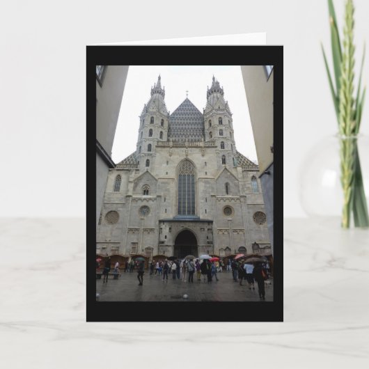 Carte Vienne (Stephansdom) (Devant)