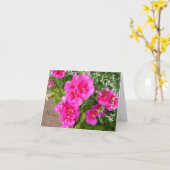 CARTE VIERGE (Fleur jaune)