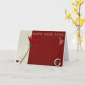 carte vierge (Fleur jaune)