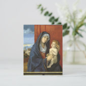 Carte Vierge à l'enfant par Giovanni Bellini (Debout devant)