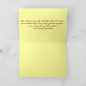 Carte vierge avec verso (Intérieur)