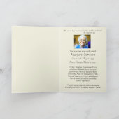 Carte Vierge catholique Marie Jésus funérailles (Intérieur)