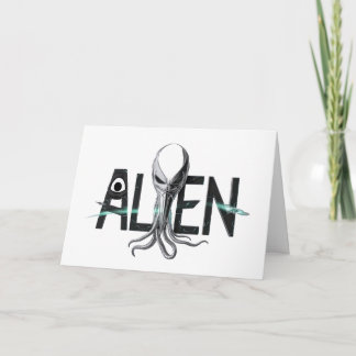 Carte vierge d'aliens de l'espace