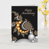 Carte vierge d'anniversaire (Fleur jaune)
