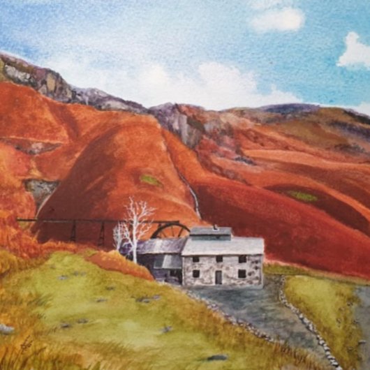 Carte vierge de Coniston dans le Lake District