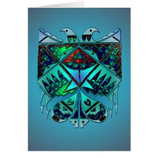 Carte vierge de deux Eagles