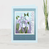 Carte vierge de la Fleur Smeraldo (Devant)