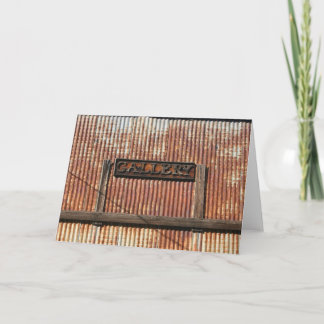 Carte vierge de la galerie