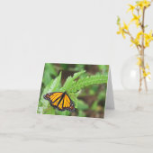 Carte vierge de note (Fleur jaune)