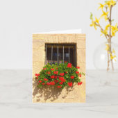 Carte vierge de note/Camino De Santiago (Fleur jaune)