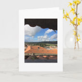 Carte vierge de note/Camino De Santiago (Fleur jaune)