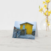 Carte vierge de note - crique du nord-ouest NS (Fleur jaune)