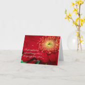 Carte vierge de note de fleur avec la citation de (Fleur jaune)