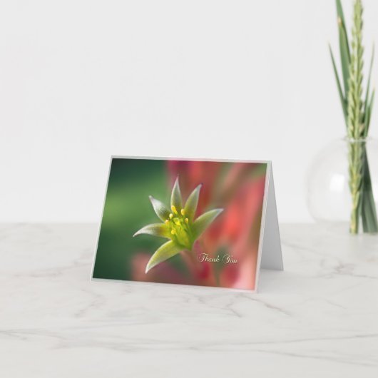 Carte vierge de note de Merci (Devant)