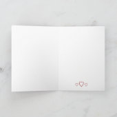 Carte vierge de Saint-Valentin de fille de (Intérieur)