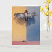 Carte vierge de Sapsucker par Andrew Denman (Fleur jaune)