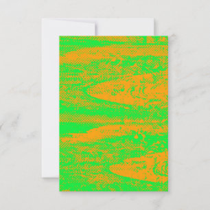 Carte vierge demi-ton en néon brillant et dynamiqu