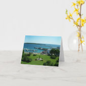 Carte vierge d'île de Mackinac (Fleur jaune)