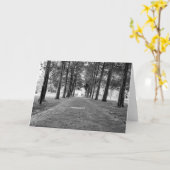 Carte vierge - église historique du Christ (Fleur jaune)