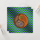 Carte Vierge et boisé (Devant/Arrière en situation)