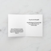 Carte Vierge et enfant Deux anges Botticelli Noël (Intérieur)