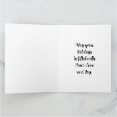 Carte Vierge et enfant - Noël (Intérieur)