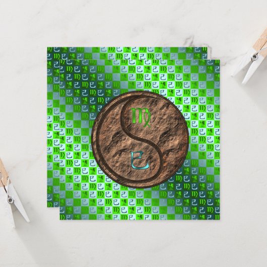 Carte Vierge et Serpent de la Terre (Devant/Arrière en situation)