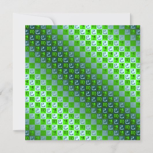 Carte Vierge et Serpent de la Terre (Dos)