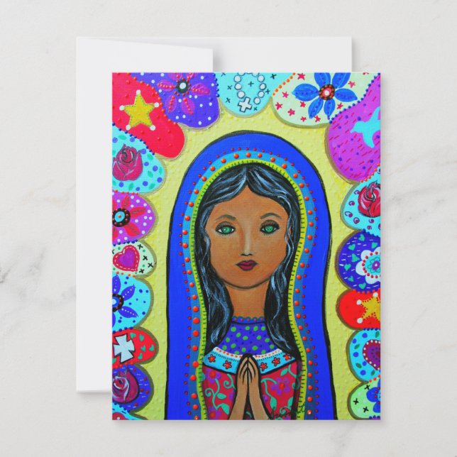 Carte Vierge Guadalupe (Devant)
