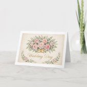 Carte vierge jour de mariage (Devant)