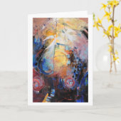 Carte vierge la "échelle III de Jacob " (Fleur jaune)