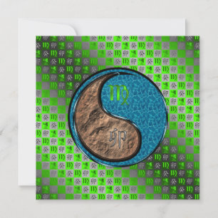Carte Vierge & Lapin d'eau