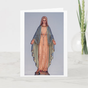 Carte Vierge Marie