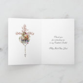 Carte Vierge Marie Enseignant CCD Religieux Prêtre Nonne (Intérieur)