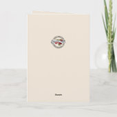 Carte Vierge Marie Fleurs Pensée pour Vous Prière (Dos)